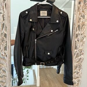Ashley By 26 International Black faux Leather Jacket